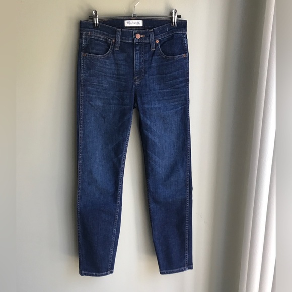 Madewell Denim - Madewell Womens 9” High Rise Skinny Crop Jeans Blue Size: 26